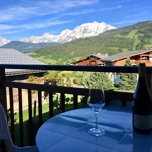 Cosy Et Chaleureux à Megève Avec Vue Sur Le Mont Blanc Demi-Quartier